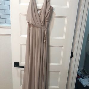 David’s Bridal Bridesmaid Dress
